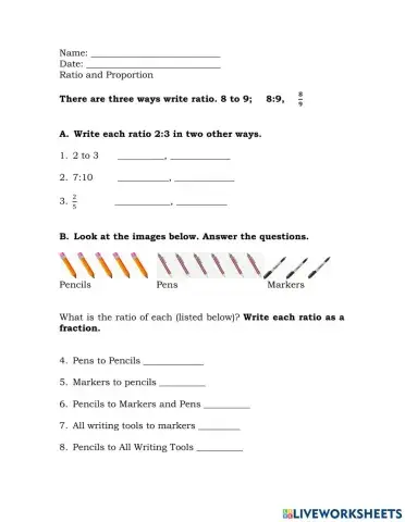 Ratio and Propoetion