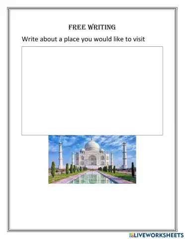 Free writing