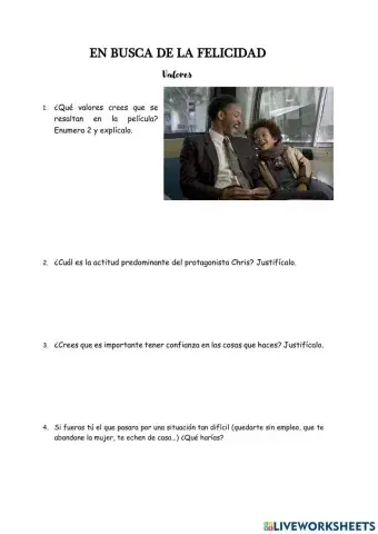 En busca de la felicidad