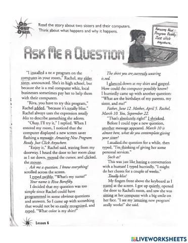 Reading Comprehension