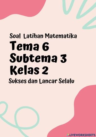 Latihan soal Matematika