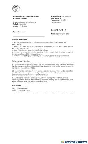 1st-Observation-12th grade