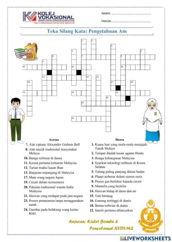 Teka Silang Kata:Pengetahuan Am