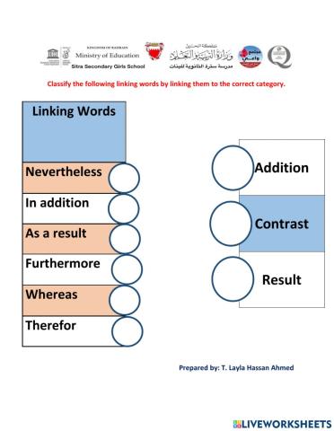 Linking Words
