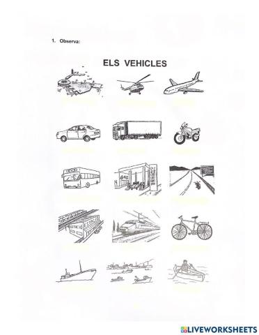 Els vehicles