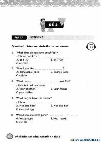 Teacher Jennifer TA 4 review 3 test 2