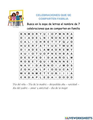 Celebraciones en familia