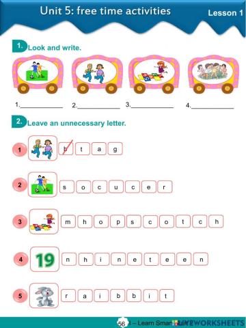 Free time activities