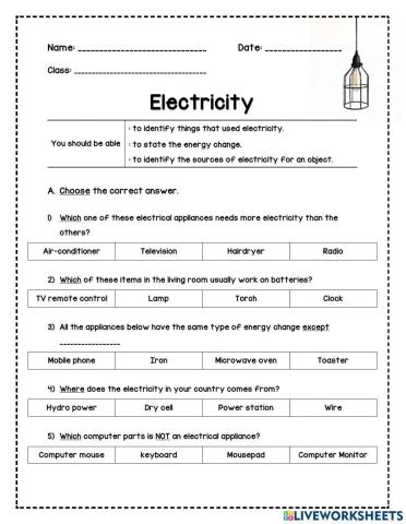 Electricity