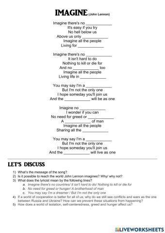 Imagine (John Lennon)