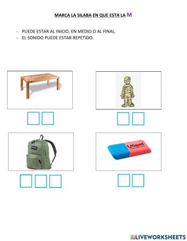 Conciencia fonologica M