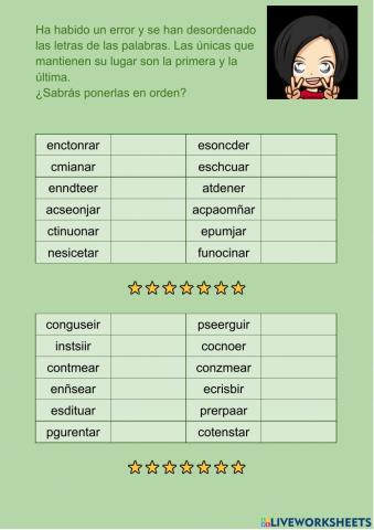 palabras desordenadas 02