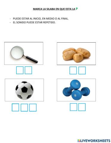 Conciencia fonologica P