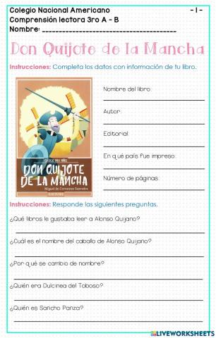 Don Quijote de la Mancha -1-