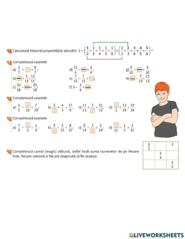 Operații cu fracții
