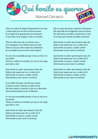 Qué bonito es querer - Manuel Carrasco