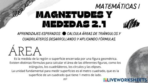 Área de Figuras Geométricas