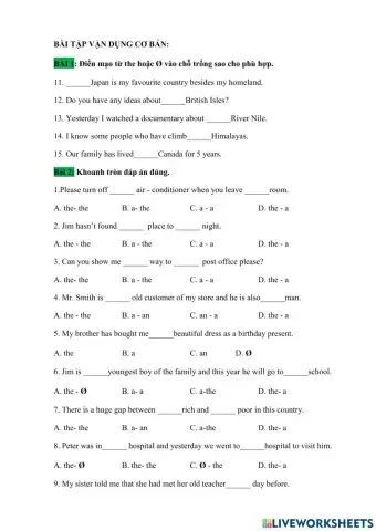 Unit 8: tourism (Grade 9)