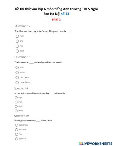 HNS 13 - Part 2