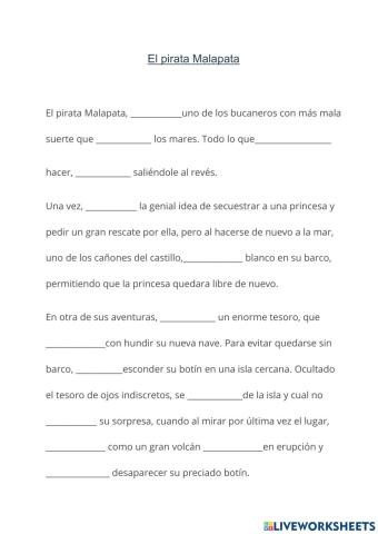 Pretérito imperfecto y pretérito indefinido