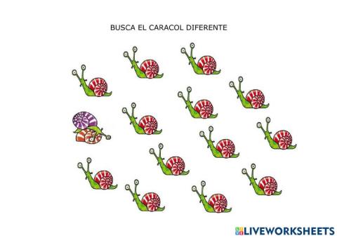 Diferencias caracoles