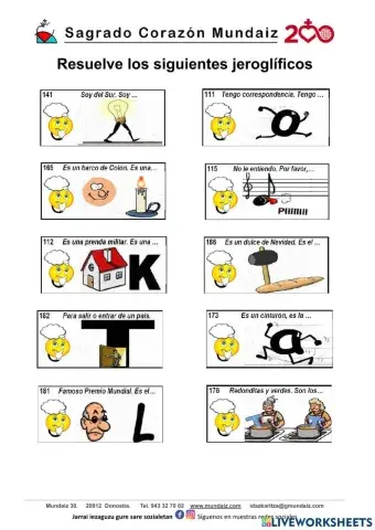 Jeroglíficos 1