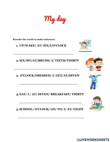 My day daily routine