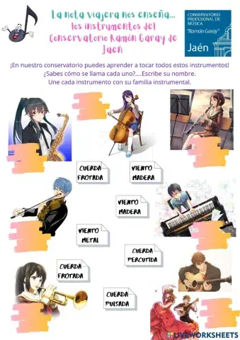 Los instrumentos del Conservatorio Ramón Garay 1