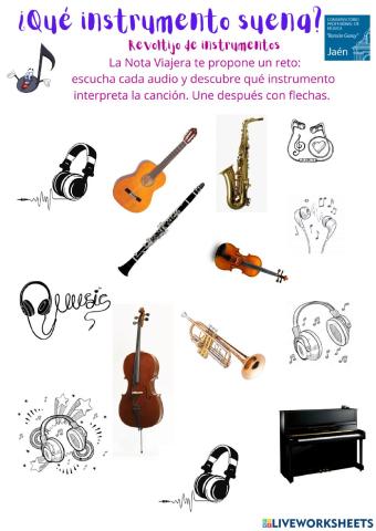 ¿Reconoces los instrumentos del Conservatorio Ramón Garay?