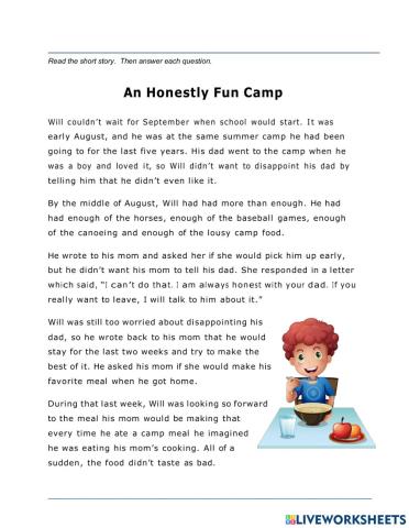 Camping Story