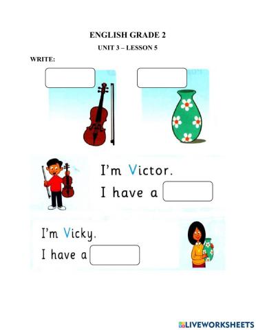 FF2 Unit 3 – lesson 5