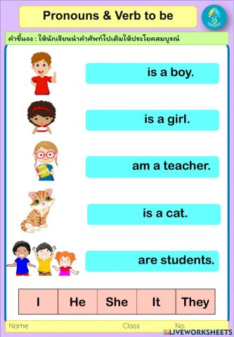 Pronouns & Verb to be