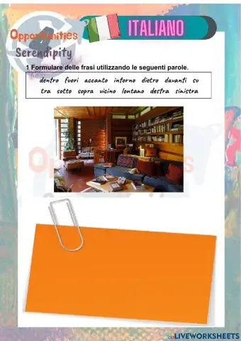 Progetto italiano, tarea 13