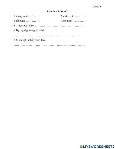 Unit 14 Lesson 2