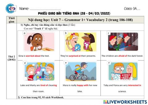 Phiếu giao bài tuần 30-NIK3