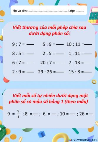 Phân số