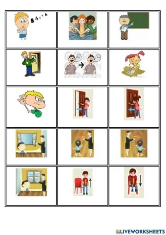 Basic Classroom Instructions