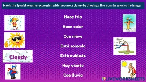 Meses, fecha, estaciones y clima: Repaso