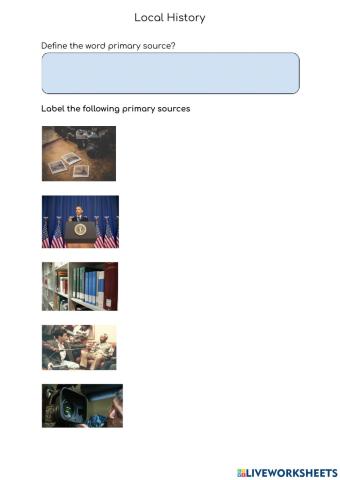 Finding out about local history