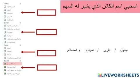 واجهة قواعد البيانات