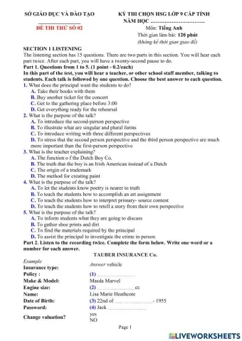 EL9 đề thi học sinh giỏi só 2