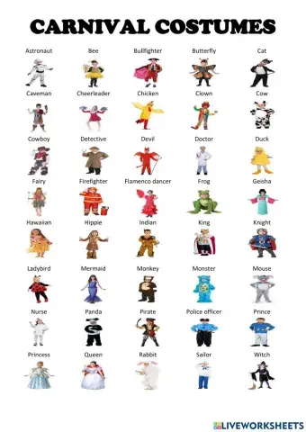 Carnival costumes