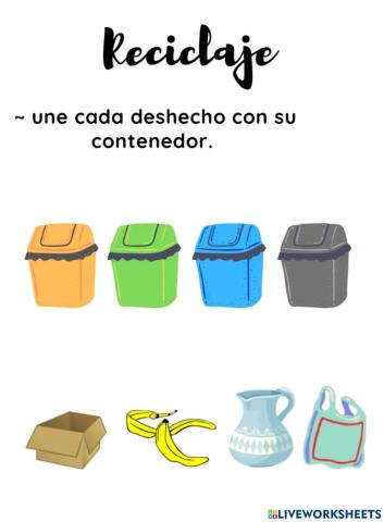 El reciclaje