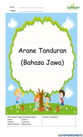 Bahasa Jawa-Arane tanduran-Essay