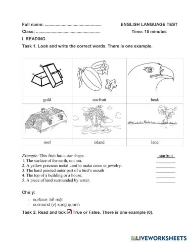 Unit 14: What happened in the story?