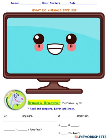 PU 1 - Unit 3 - PG 34 & 35