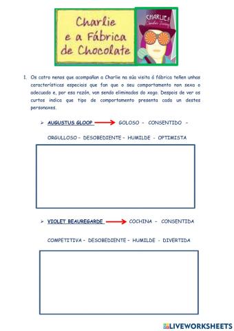 Charlie  e a fábrica de chocolate 2