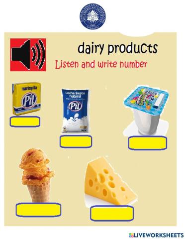 Dairy products