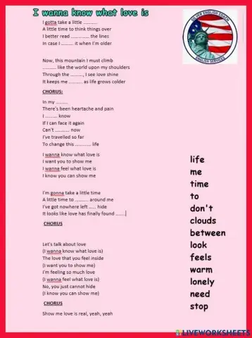 I wanna know what love is - listening