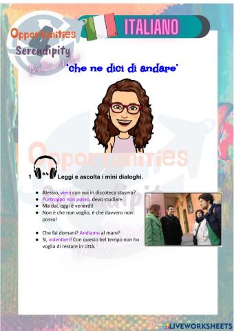 Progetto italiano clase 8